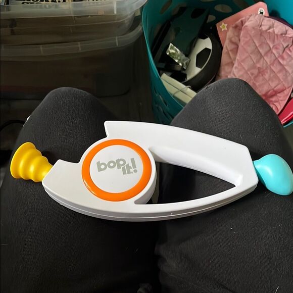 Hasbro Bop It! Game - White, Orange, Yellow, Blue - Picture 1 of 1